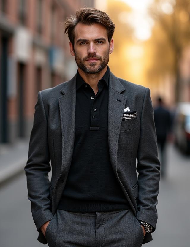 Smart casual styling voor een creatief ondernemer